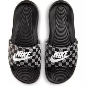 Nike Victori One Checkerboard "Black/White" Men's Slide